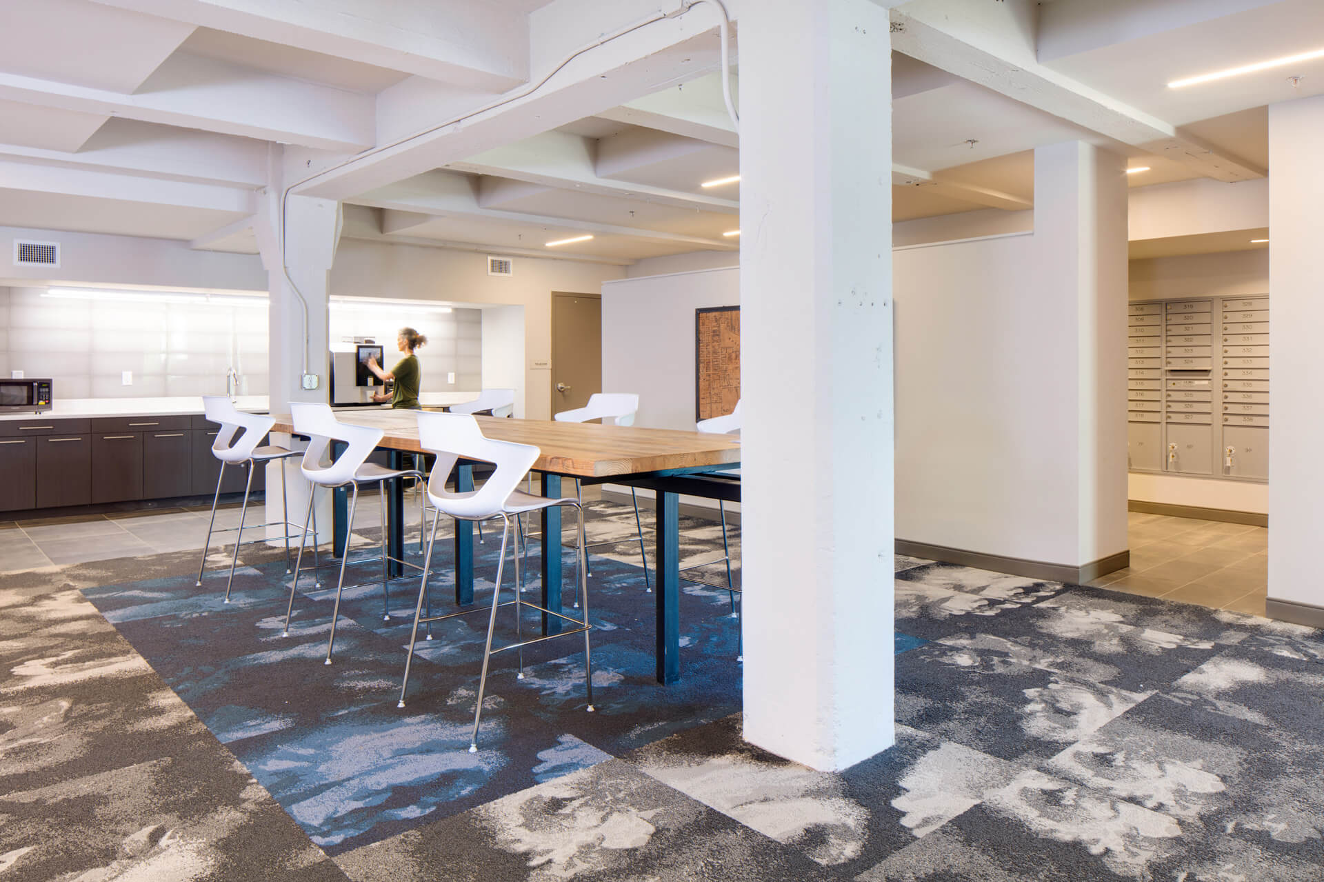 The Fox Building interior